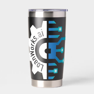 LoanWorks Gear+ Thermal Tumbler - Zwart Geïsoleerde Drinkbeker