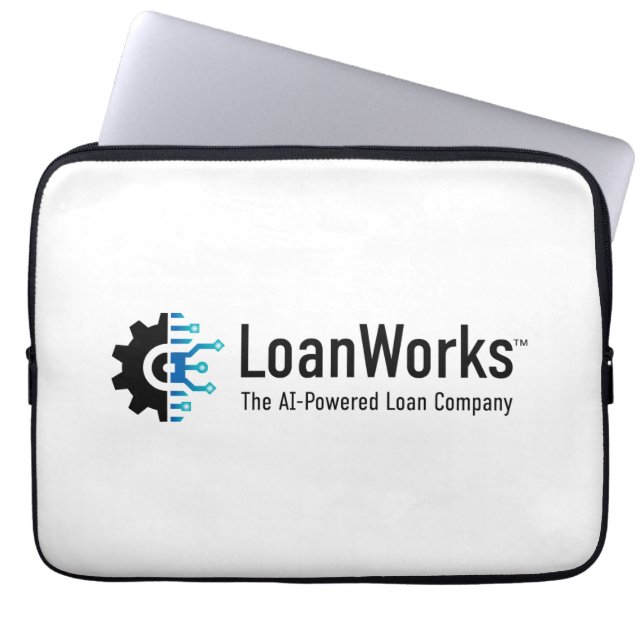 LoanWorks-laptophoes voor bedrijven Laptop Sleeve (Voorkant)