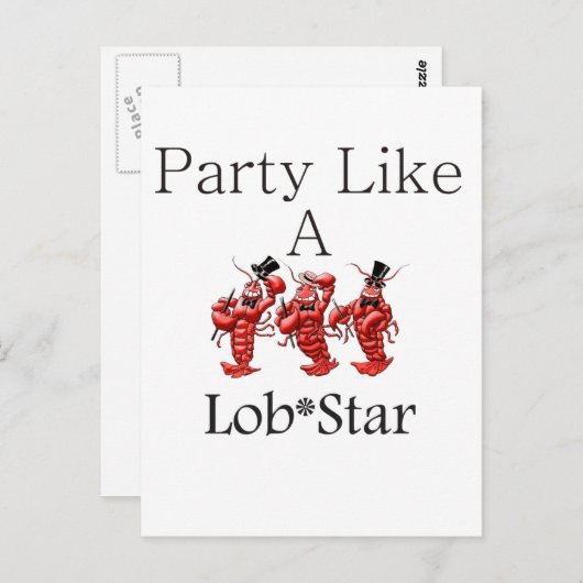 Lob*star Briefkaart (Voorkant / Achterkant)