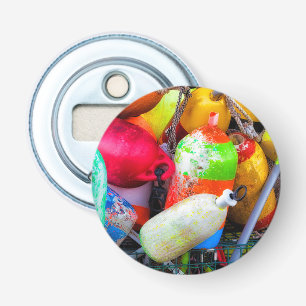 Lobbervlotten bij Bass Harbor Button Flesopener