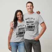 Lobby Attendent Job Title Cadeautje T-shirt (Unisex)