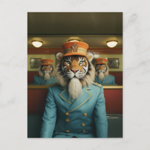 Lobby Tiger Briefkaart