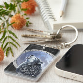 Lobo de Odín Sleutelhanger (Voorkant Rechts)