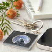 Lobo de Odín Sleutelhanger (Voorkant Rechts)