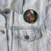 LOBO EN HALLOWEEN BUTTON (In situ)