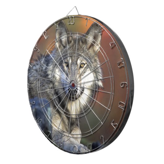 Lobo Gris Dartbord (Voorkant Rechts)