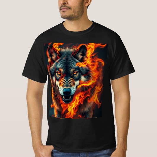 Lobo guerreiro t-shirt (Voorkant)