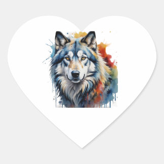 lobo  hart sticker