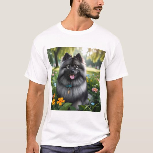 Lobo Pomerania - Wolfspitz T-shirt (Voorkant)
