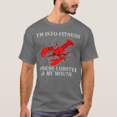Lobsta h Maine Map lobster pot Maine lobster T-shirt (Voorkant)