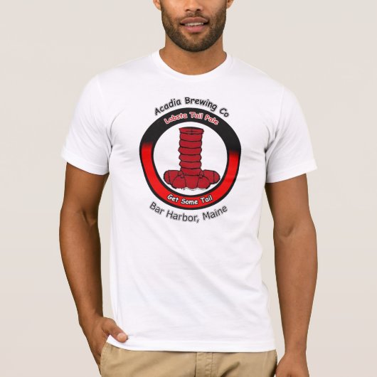 Lobsta Tail Bord, haal wat staart T-shirt (Voorkant)