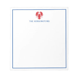 Lobster - Aangepast Notitieblok