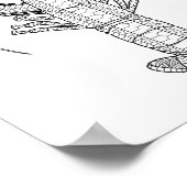 Lobster Adult Coloring Poster (Hoek)