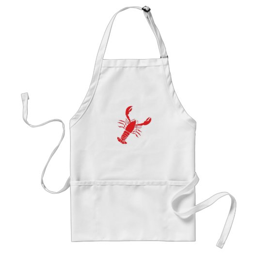 Lobster Apron Standaard Schort (Voorkant)
