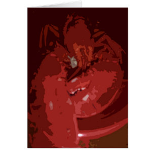 Lobster Art Kaart