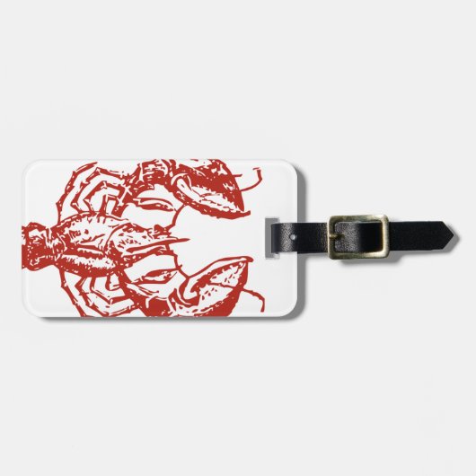 Lobster Art, Koning van Schaduwen Bagagelabel (Voorkant horizontaal)