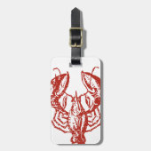 Lobster Art, Koning van Schaduwen Bagagelabel (Voorkant verticaal)