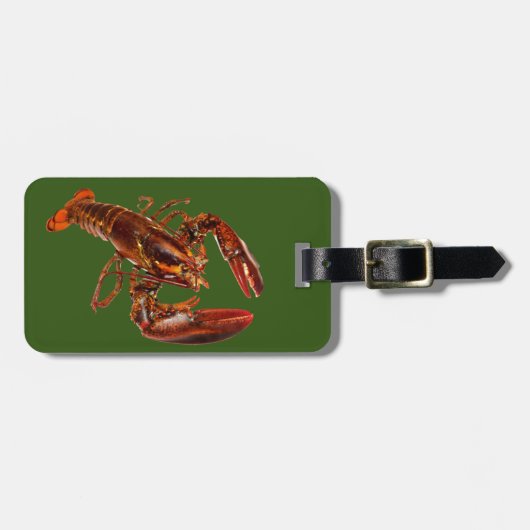 Lobster Bagagelabel (Voorkant horizontaal)