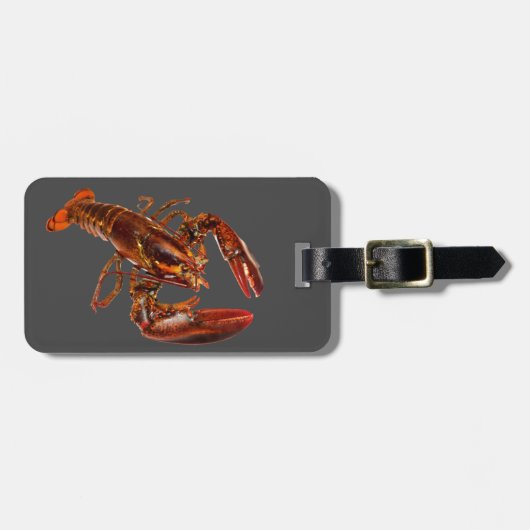 Lobster Bagagelabel (Voorkant horizontaal)