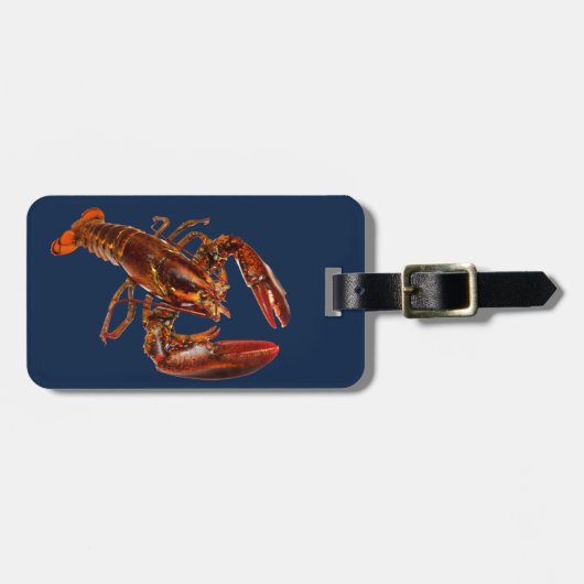 Lobster Bagagelabel (Voorkant horizontaal)