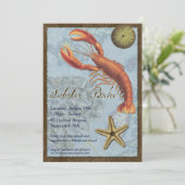 Lobster Bake - Beach Party - bij de Shore Kaart (Staand voorkant)