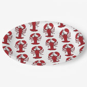 Lobster Bake/Boil Party Papieren Bordje (Gekanteld)
