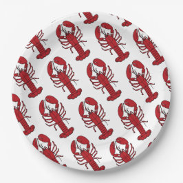 Lobster Bake/Boil Party Papieren Bordje