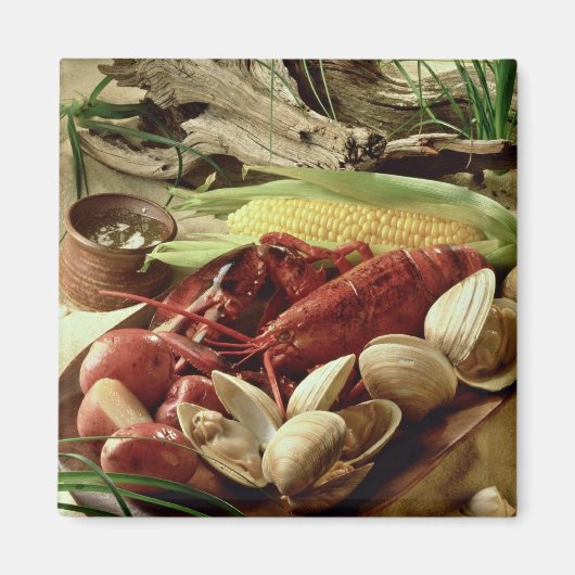 Lobster bake magneet (Voorkant)