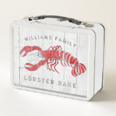 Lobster Bake met familienaam (Achterkant)