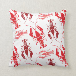 Lobster Bake of Crawfish Boil Retro Pattern Kussen