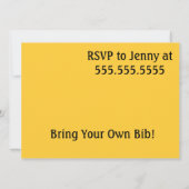 Lobster Bake Toasting Lobsters Kaart (Achterkant)