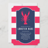 Lobster Bake | Uitnodiging zomerpartij (Voorkant)