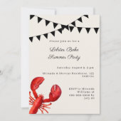 Lobster Bake zand Zomerfeest Kaart (Voorkant)