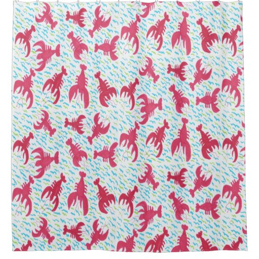 Lobster Bay Douchegordijn (Voorkant)