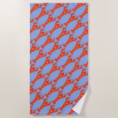 Lobster Beach Towel Strandlaken (Voorkant)