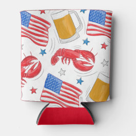 Lobster Beer Flag Star Blikjeskoeler