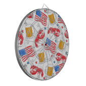 Lobster Beer Flag Star Dartbord (Voorkant Links)