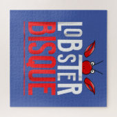 Lobster Bisque Seafood Lovers Gift Legpuzzel (Horizontaal)
