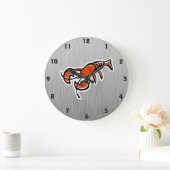 Lobster; blik van geborsteld metaal grote klok (Huis)