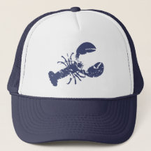 Lobster Blue White