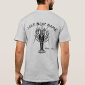 Lobster Boat Name Shirt (Achterkant)