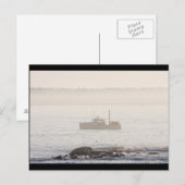 Lobster Boat op de Mount Desert Island Maine Briefkaart (Voorkant / Achterkant)