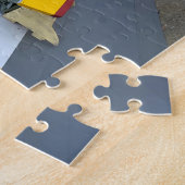 Lobster boeit op een gebouw in Gloucester MA Legpuzzel (Zijkant)