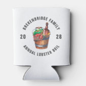 Lobster Boil Annual Family Reunion Summer Blikjeskoeler (Achterkant)