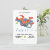 Lobster Boil Bake Kaart (Staand voorkant)