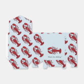 Lobster Boil bedankt je gast Bedankdoosjes (Uitgevouwen)