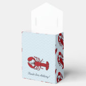 Lobster Boil bedankt je gast Bedankdoosjes (Geopend)