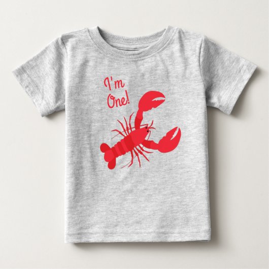 Lobster Boil Birthday Party Cute Kinder (Voorkant)