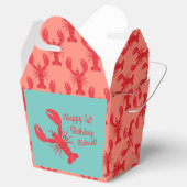 Lobster Boil Birthday Party Cute Kinder Bedankdoosjes (Geopend)