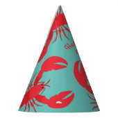 Lobster Boil Birthday Party Cute Kinder Feesthoedjes (Links)